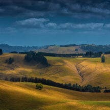 Magnificent rural farming area in the Leongatha district of fertile South Gippsland, Victoria, Australia.